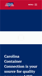 Mobile Screenshot of carolinacontainerconnection.com